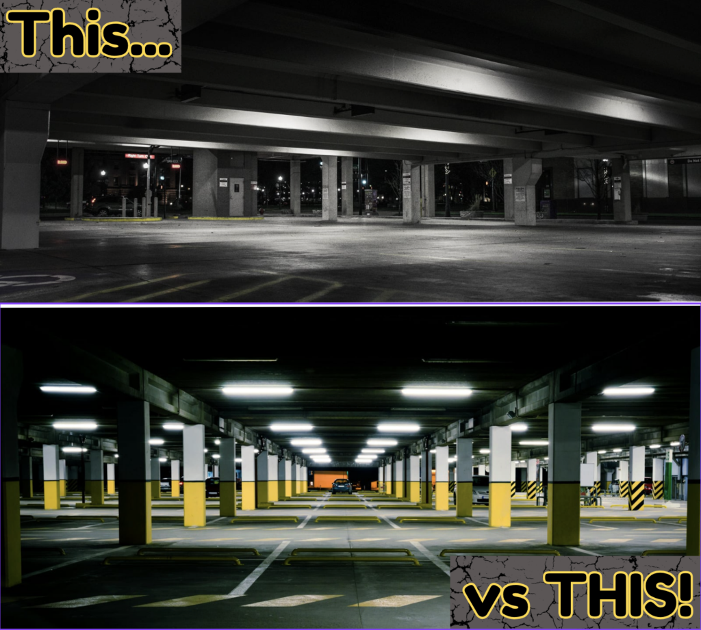 Parking Lighting Examples